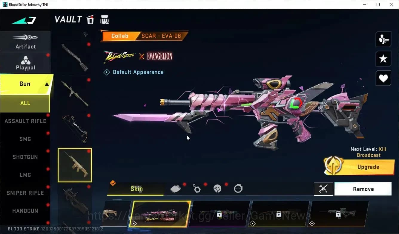 Blood Strike Accounts ASIA|Collab 7DS QBZ95,EVA-SCAR+8 ULTRA[Katya-Flux, image 11