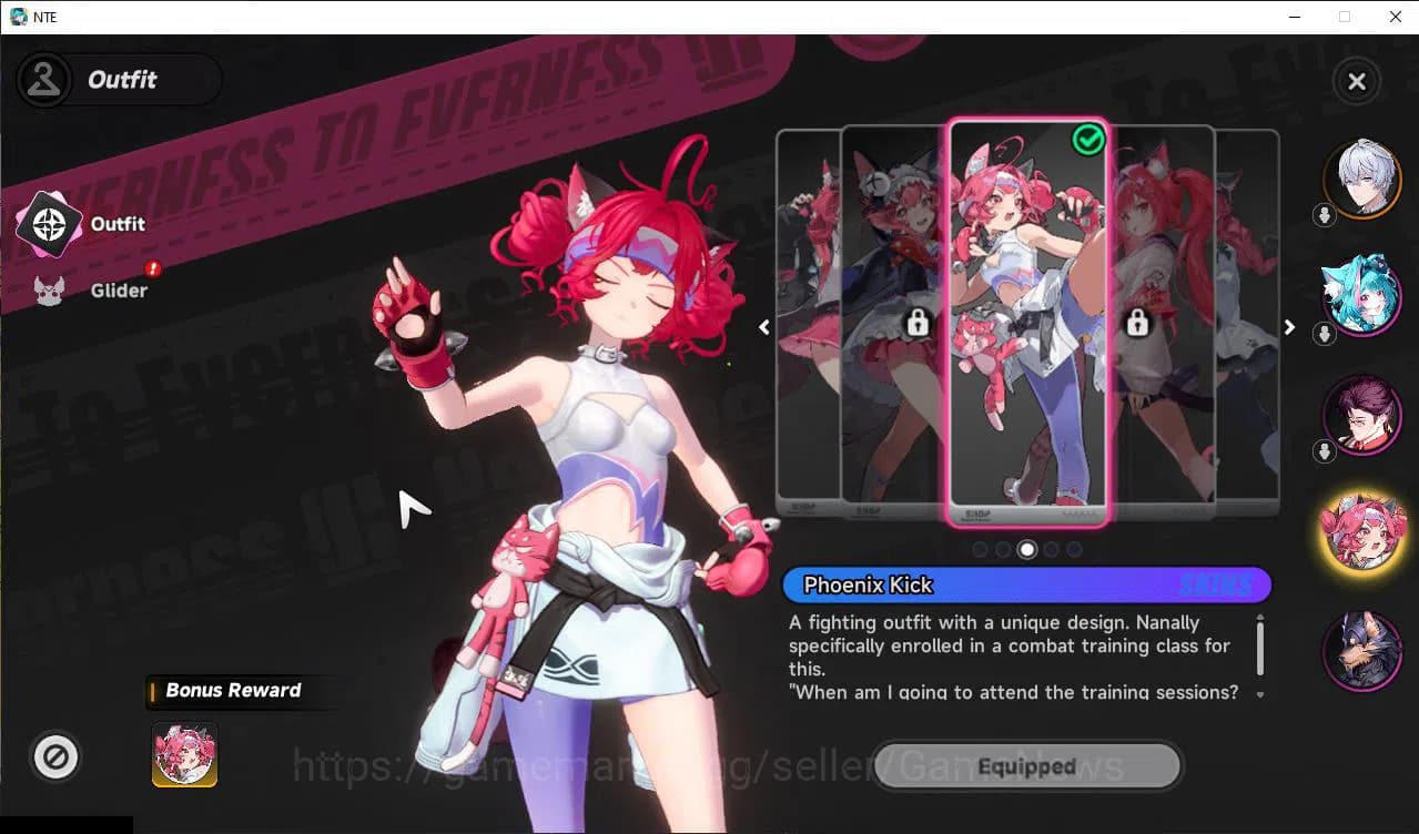 Neverness to Everness Accounts GLOBAL NA|HL 3| 1 SSR Limited Nanally A1+Skin |5 S image 2