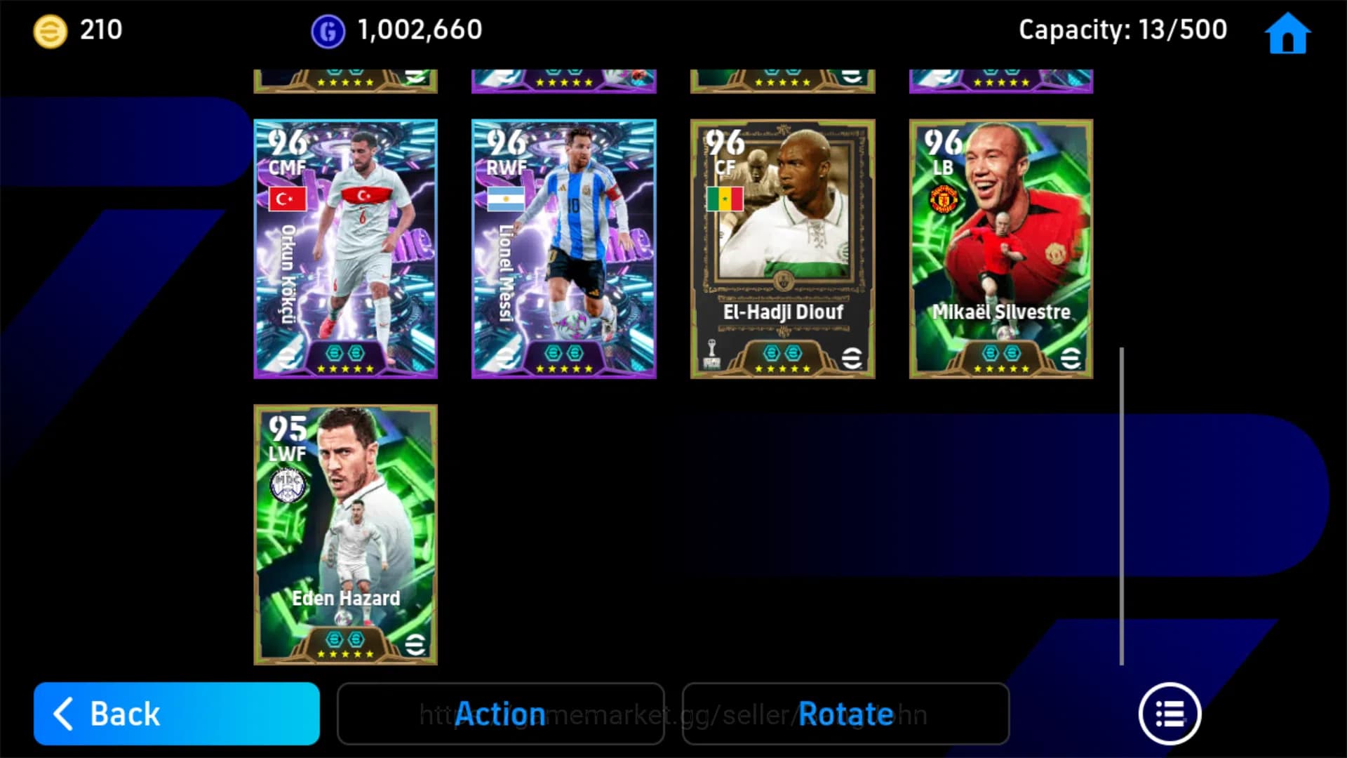 eFootball Accounts "Power 3177 | Romario Epic DB | Bryan Mbeumo Show image 4