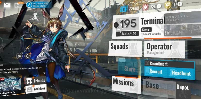 Arknights Accounts Lv 1| Fresh Starter SilverAsh | Char B5 [Amiya, So image 1