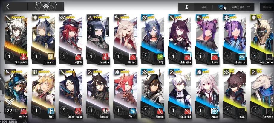 Arknights Accounts Lv 1| Fresh Starter SilverAsh | Char B5 [Amiya, So image 5