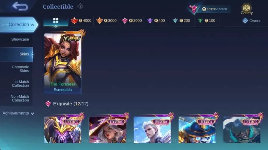 Mobile Legends: Bang Bang Accounts Global|Hero 129|Skin 307|Exalted|Legend Gusion|CC image 10