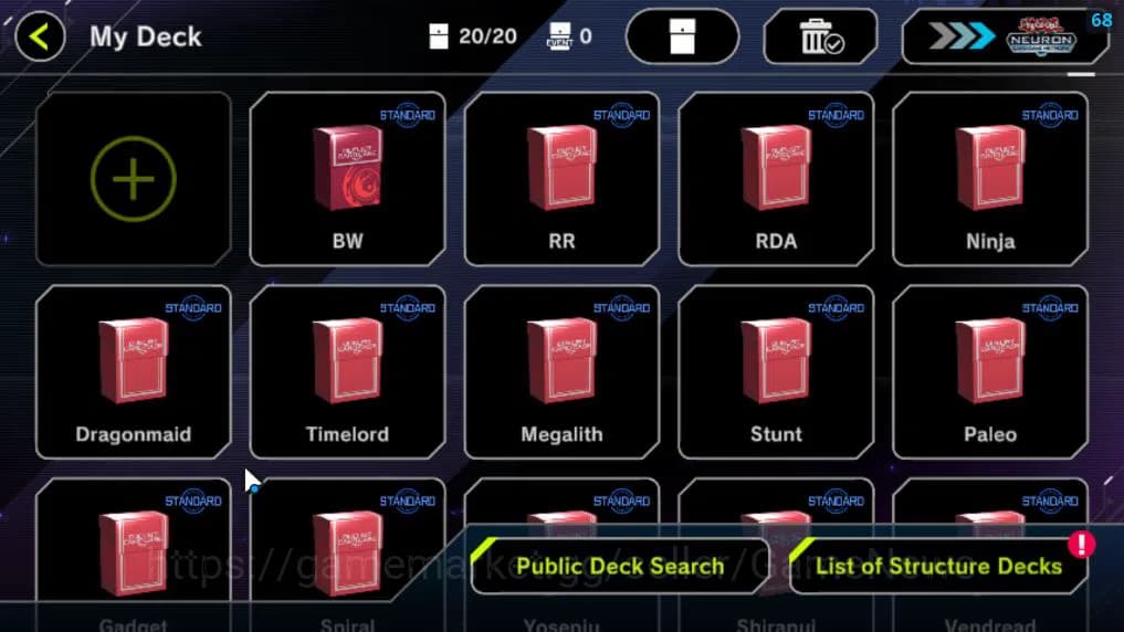 Yu-Gi-Oh! Master Duel Accounts Lv 18 | 20 Deck |VSK9,DragonMaid,Dracotail,Yummys, image 2