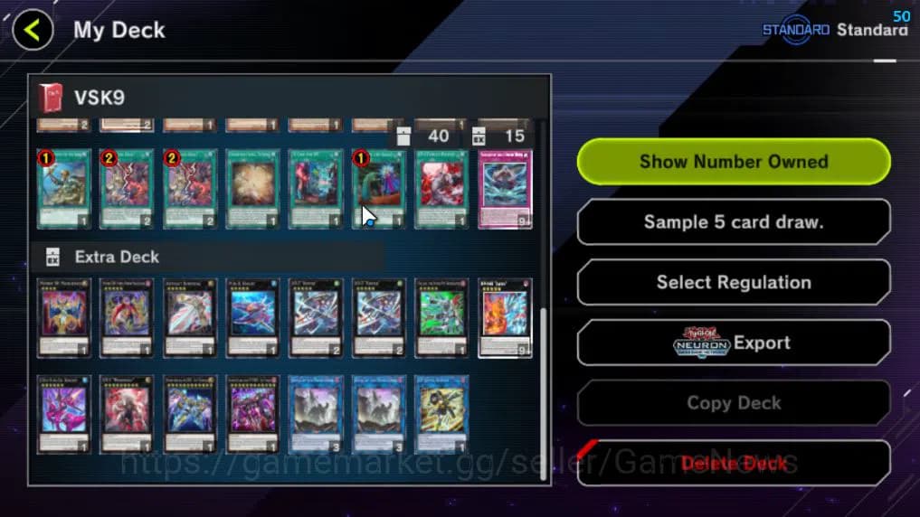 Yu-Gi-Oh! Master Duel Accounts Lv 18 | 20 Deck |VSK9,DragonMaid,Dracotail,Yummys, image 5