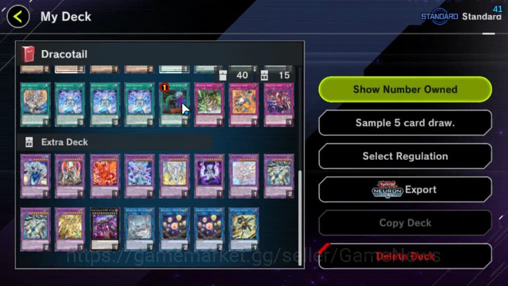 Yu-Gi-Oh! Master Duel Accounts Lv 18 | 20 Deck |VSK9,DragonMaid,Dracotail,Yummys, image 9