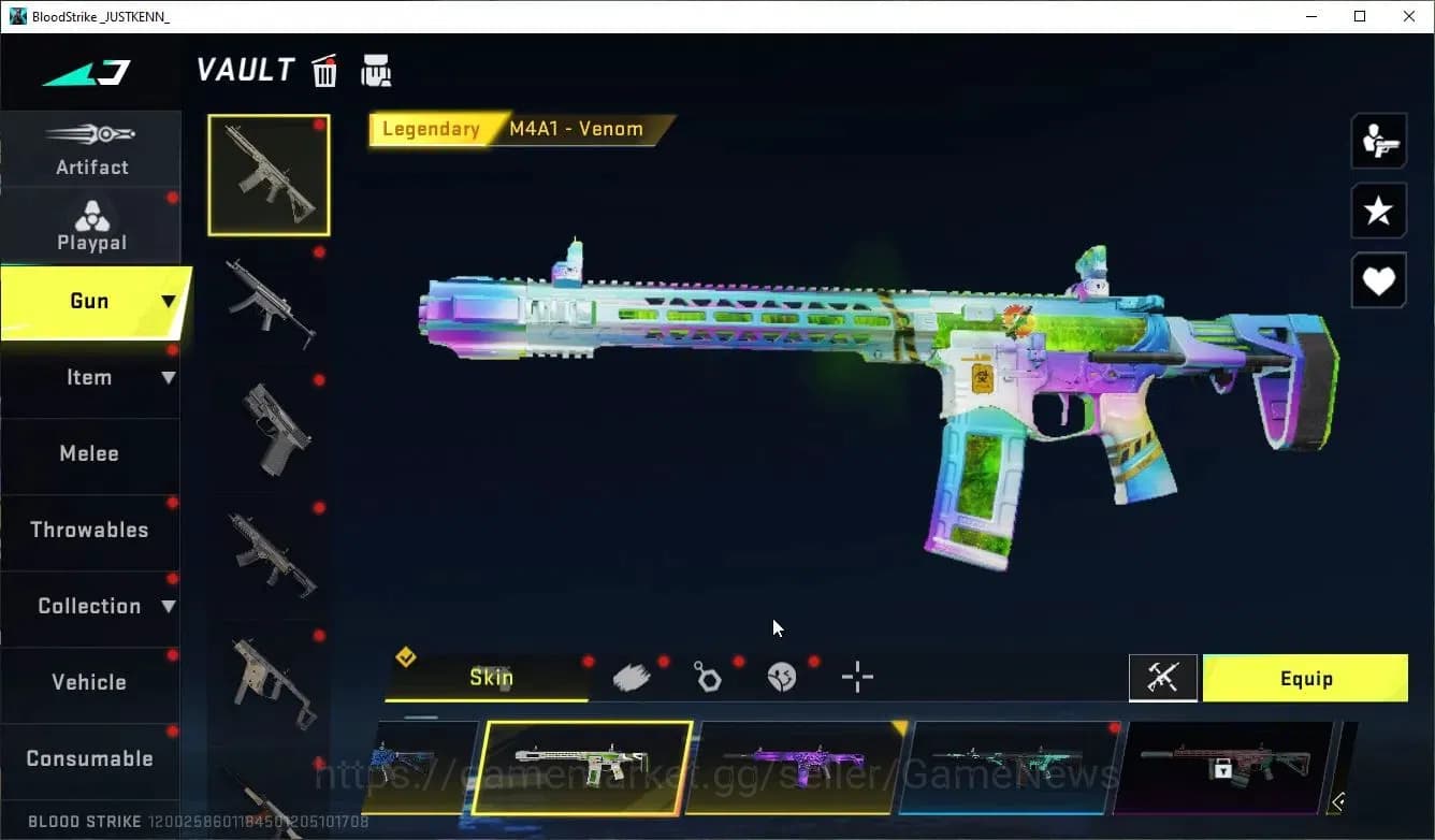 Blood Strike Accounts ASIA|ETERNAL Lv2 M700-Retribution+2 ULTRA Origin12 image 12