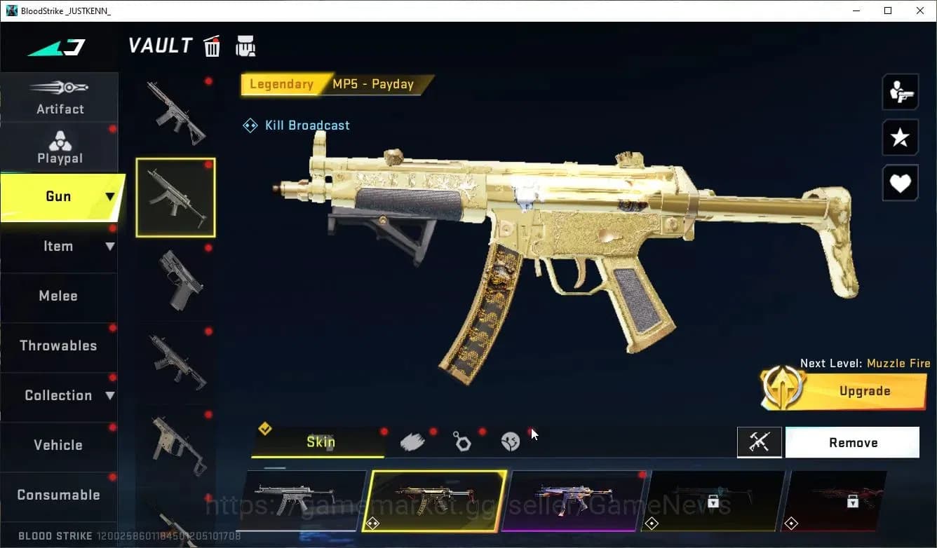 Blood Strike Accounts ASIA|ETERNAL Lv2 M700-Retribution+2 ULTRA Origin12 image 14