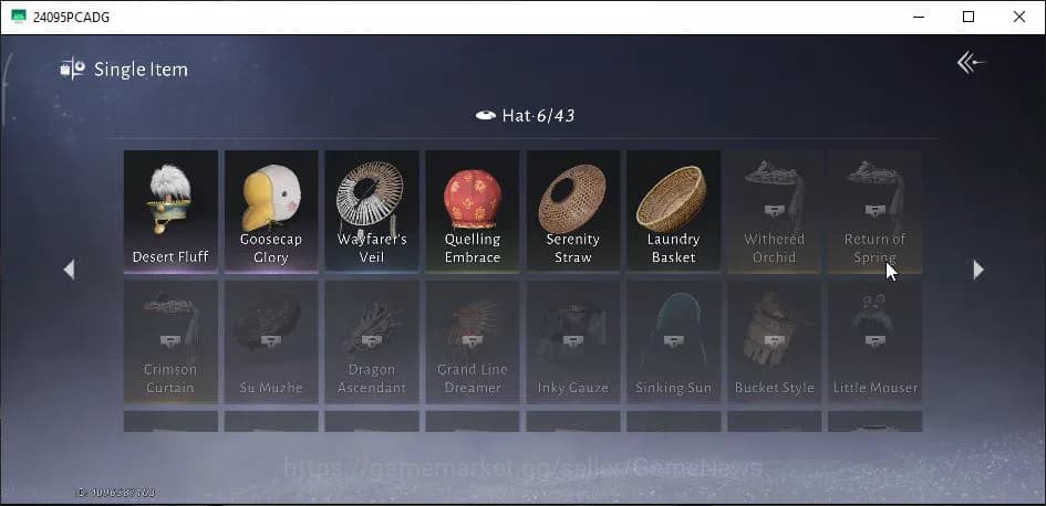 Where Winds Meet Accounts GLOBAL|Lv 87|GS 21K|5,1K Jade|Abyss Conqueror|Stra image 13