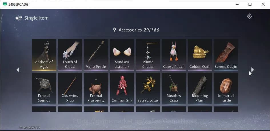 Where Winds Meet Accounts GLOBAL|Lv 87|GS 21K|5,1K Jade|Abyss Conqueror|Stra image 14