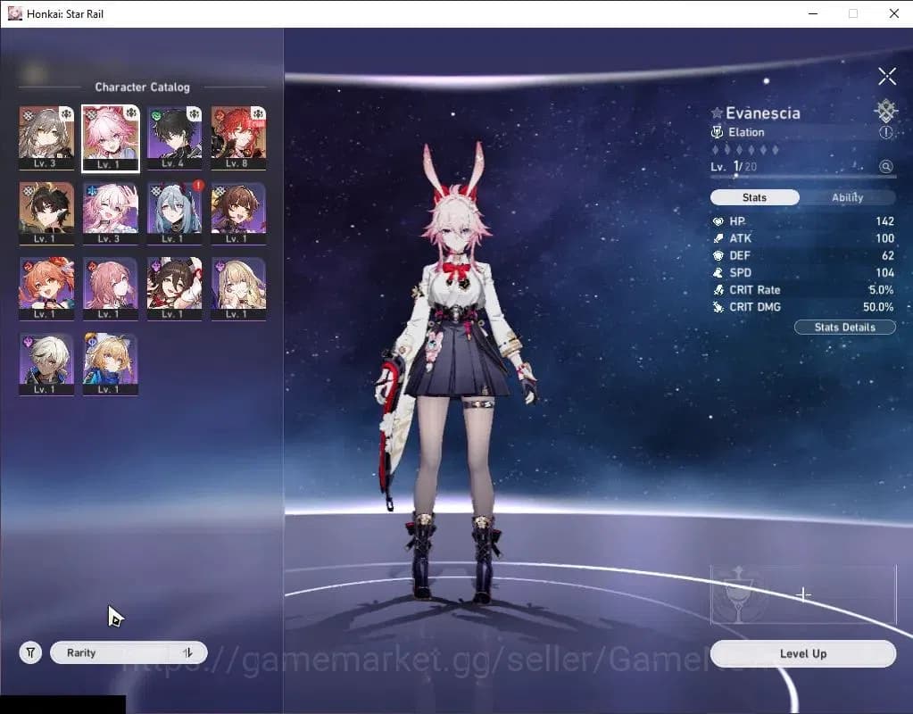 Honkai Star Rail Accounts Asia|TL 4|2 Golden Companion|2 Limited|Evanescia,D image 4
