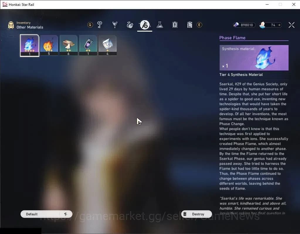 Honkai Star Rail Accounts Asia|TL 4|2 Golden Companion|2 Limited|Evanescia,D image 7