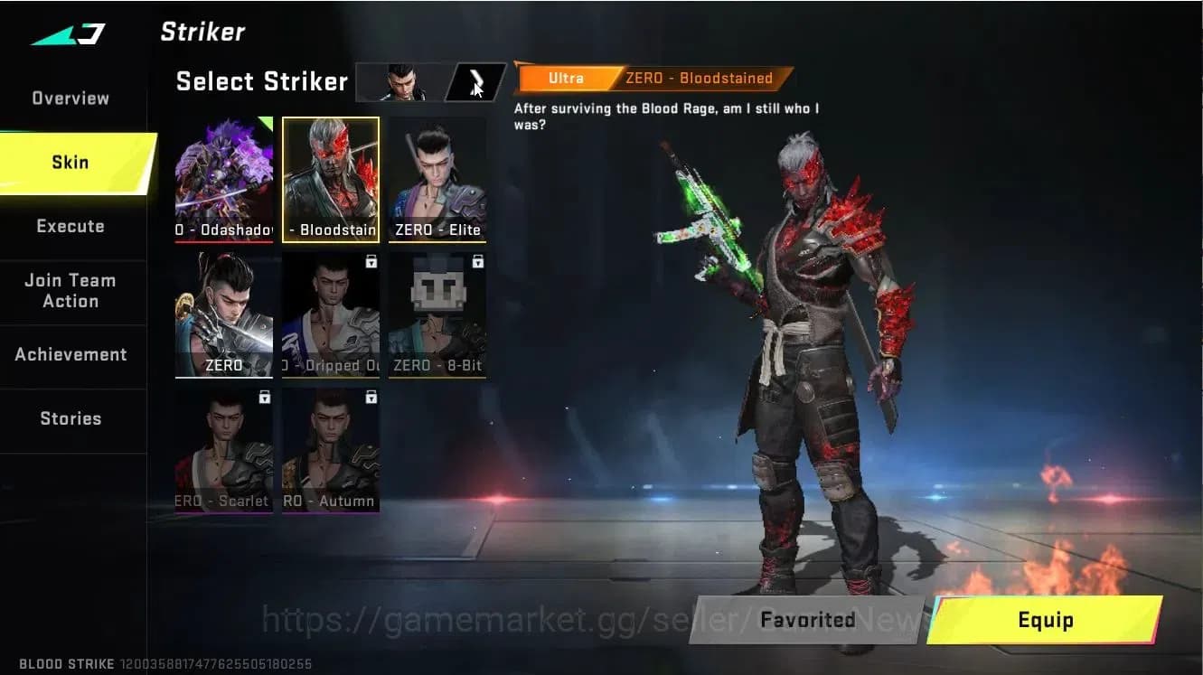 Blood Strike Accounts ASIA|ETERNAL(ZERO-Oda),4ULTRA[Kainda,Katya,Melee B image 4