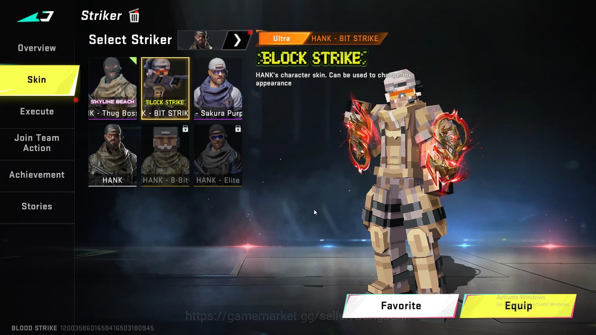 Blood Strike Accounts ASIA | 4 Evo Weapons | 8 Collab Skins | 25 Eternal image 17