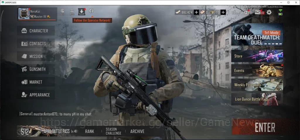 Arena Breakout Accounts MOBILE Lv30|SV 33,9M|CV 21M|Highland Set|SS AKM,DS image 1