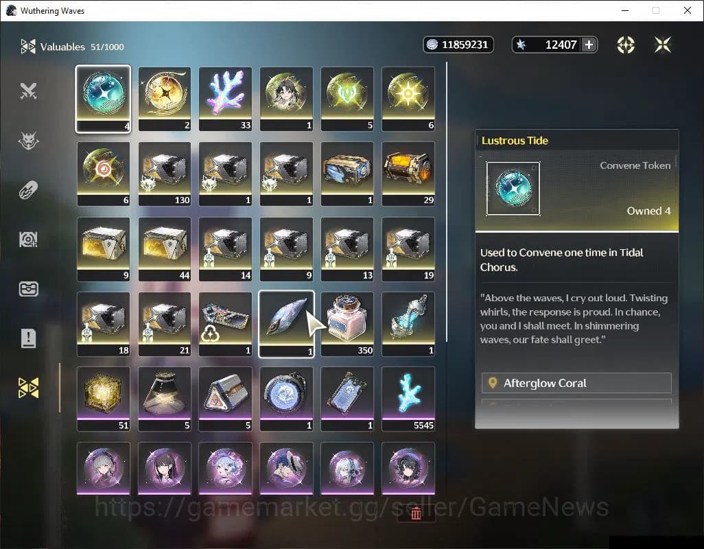Wuthering Waves Accounts SEA|UL 46|12K Astrite| 2 Limited | [Sigrik+Sign, Q image 8