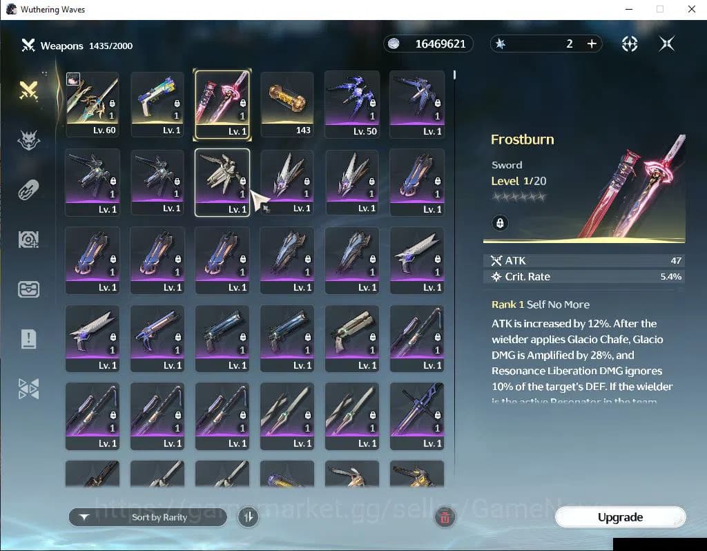 Wuthering Waves Accounts NA | UL 48 | 1 Limited | Hiyuki R6 + Sign | MC Fe image 13