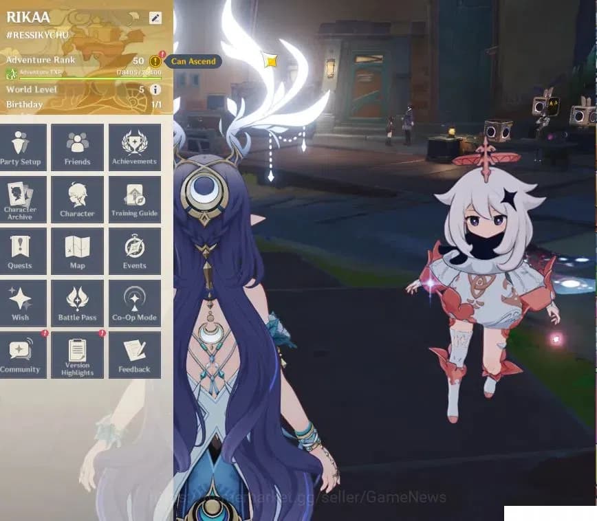 Genshin Impact Accounts Asia |AR 50|5 Limited +1(*5WEp)|Columbina,Neuville image 2