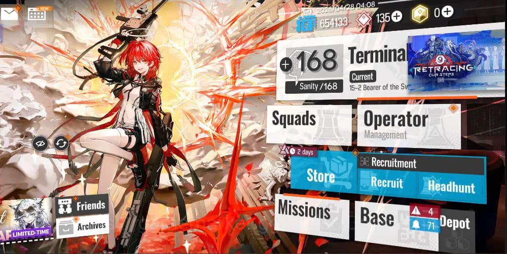 Arknights Accounts Lv 50|133 Operators+7 Outfits|2 Limited|[Exusiai t image 11