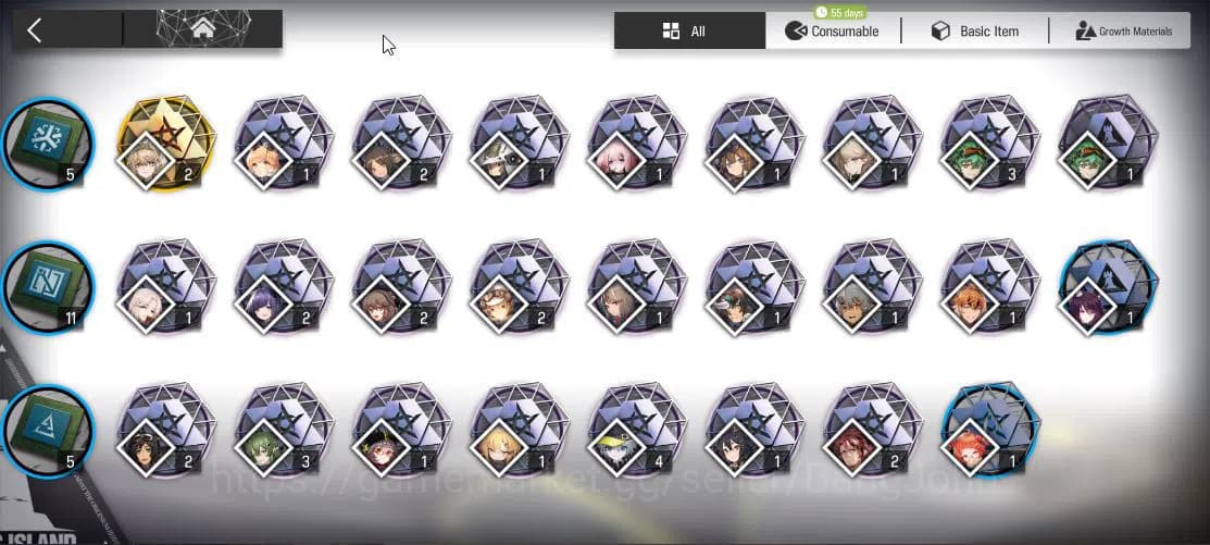 Arknights Accounts Lv 50|133 Operators+7 Outfits|2 Limited|[Exusiai t image 2