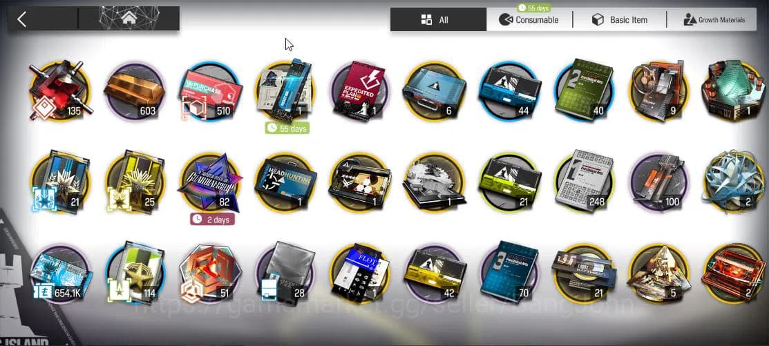 Arknights Accounts Lv 50|133 Operators+7 Outfits|2 Limited|[Exusiai t image 5