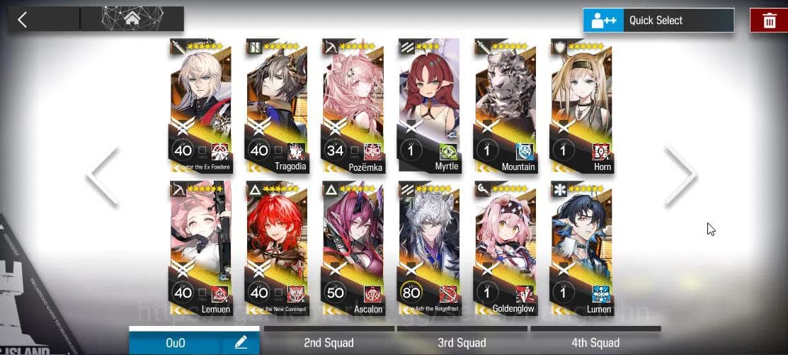 Arknights Accounts Lv 50|133 Operators+7 Outfits|2 Limited|[Exusiai t image 6