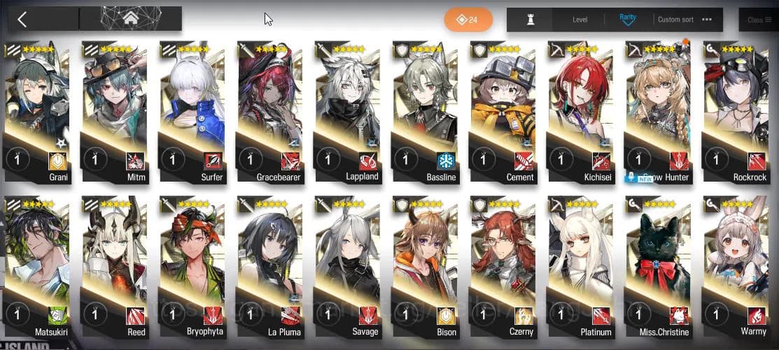 Arknights Accounts Lv 50|133 Operators+7 Outfits|2 Limited|[Exusiai t image 8