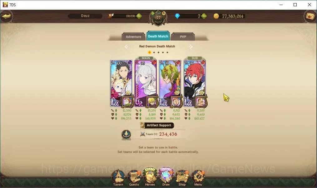 The Seven Deadly Sins: Grand Cross Accounts Global|3,1M CC|4 LR+8 UR+Collab ReZero|S&B,Elizabe image 18