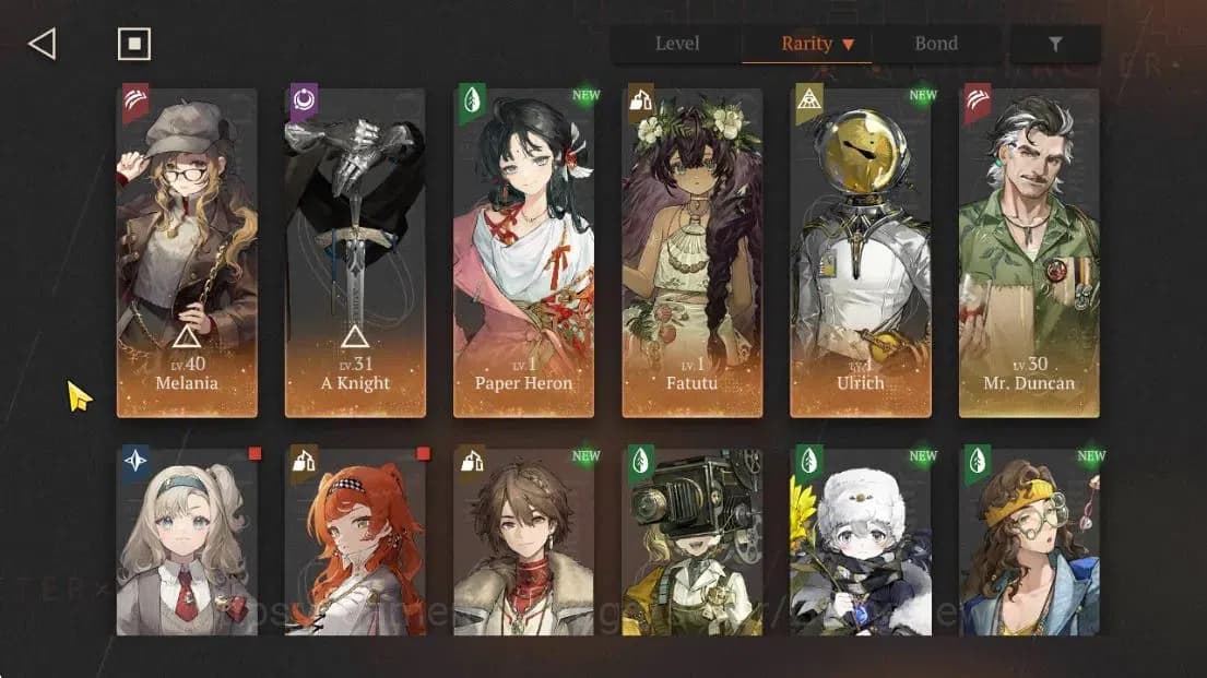 Reverse: 1999 Accounts GLOBAL|Lv6|Starter|5(*6Crew)(1Limited)|PaperHeron, image 3