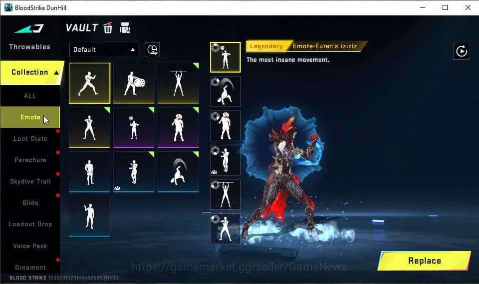 Blood Strike Accounts ASIA|9 ULTRA[2 NOVA,BLAST,RAN,SPIKE,ZERO,SCAR,Vect image 7