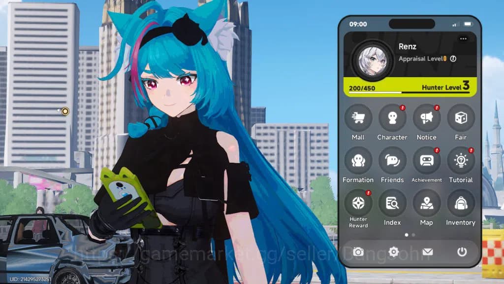 Neverness to Everness Accounts NA|Starter Lv3|1S Char NANALY+3A|MC Female|Log Ema image 1