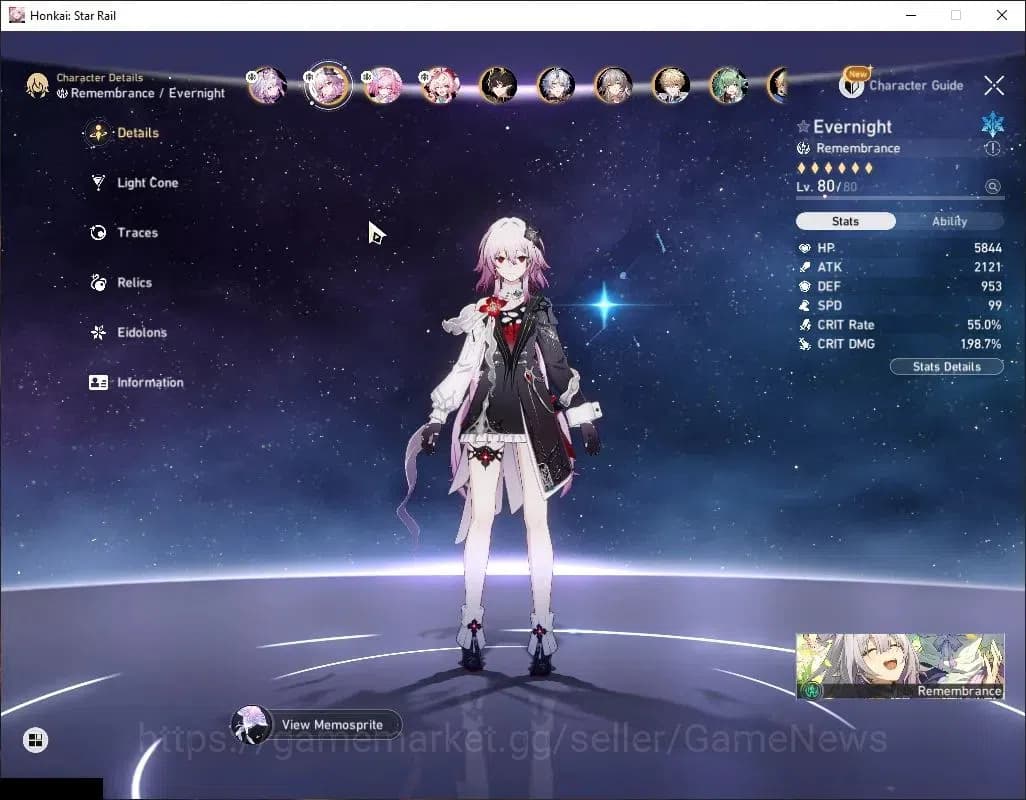 Honkai Star Rail Accounts Asia|TL 69|Casto Prem Team|13 Limited|[Castorice E image 16