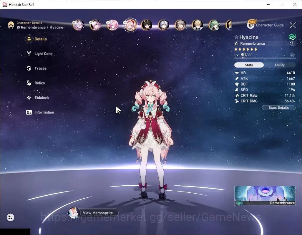 Honkai Star Rail Accounts Asia|TL 69|Casto Prem Team|13 Limited|[Castorice E image 18