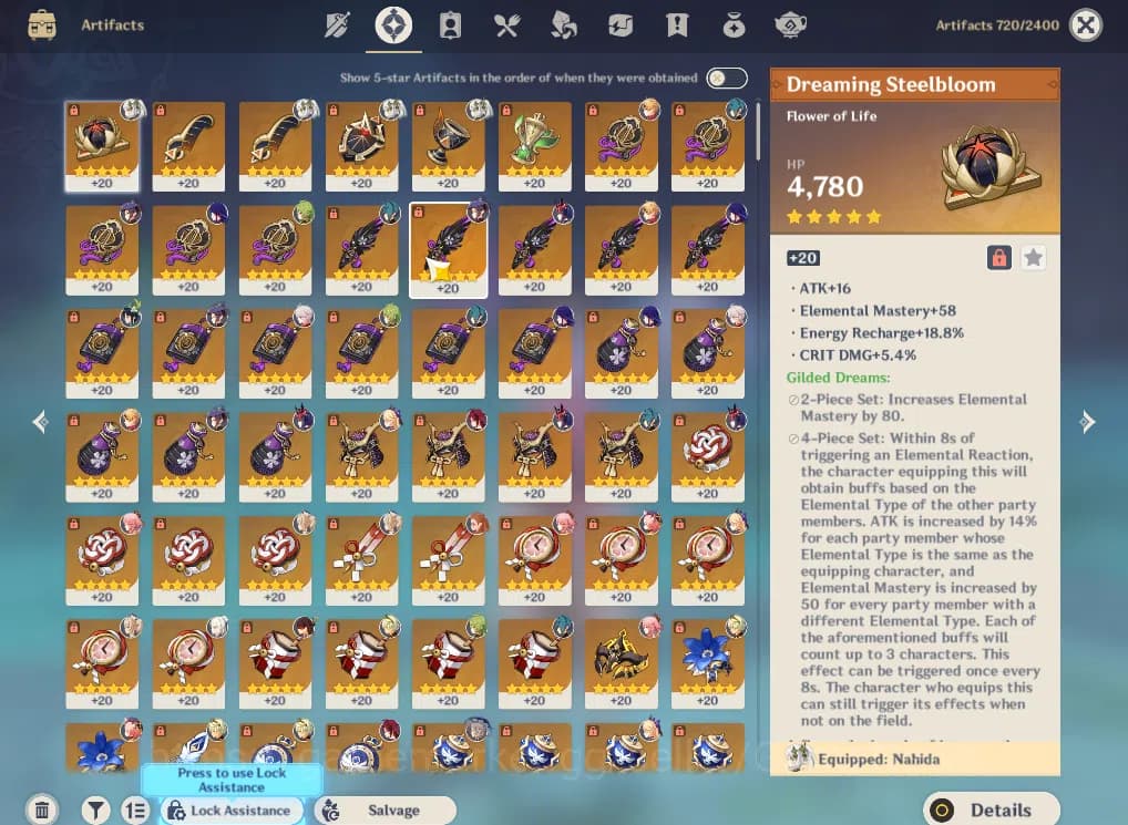 Genshin Impact Accounts ASIA|AR57|8 Limited +4(*5Weapon)|Mavuika,Arlecchin image 7