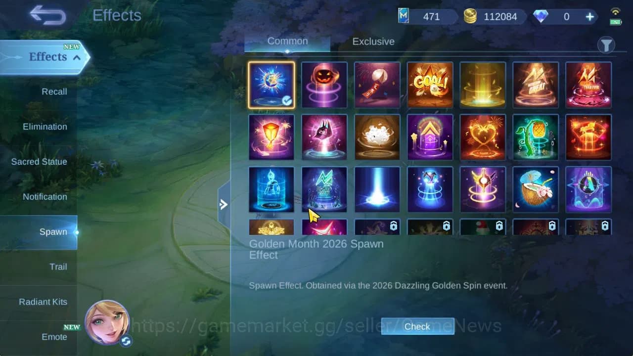 Mobile Legends: Bang Bang Accounts Hero 132|Skin 191|High Glory 65|CC Natalia,LB[Hari image 11