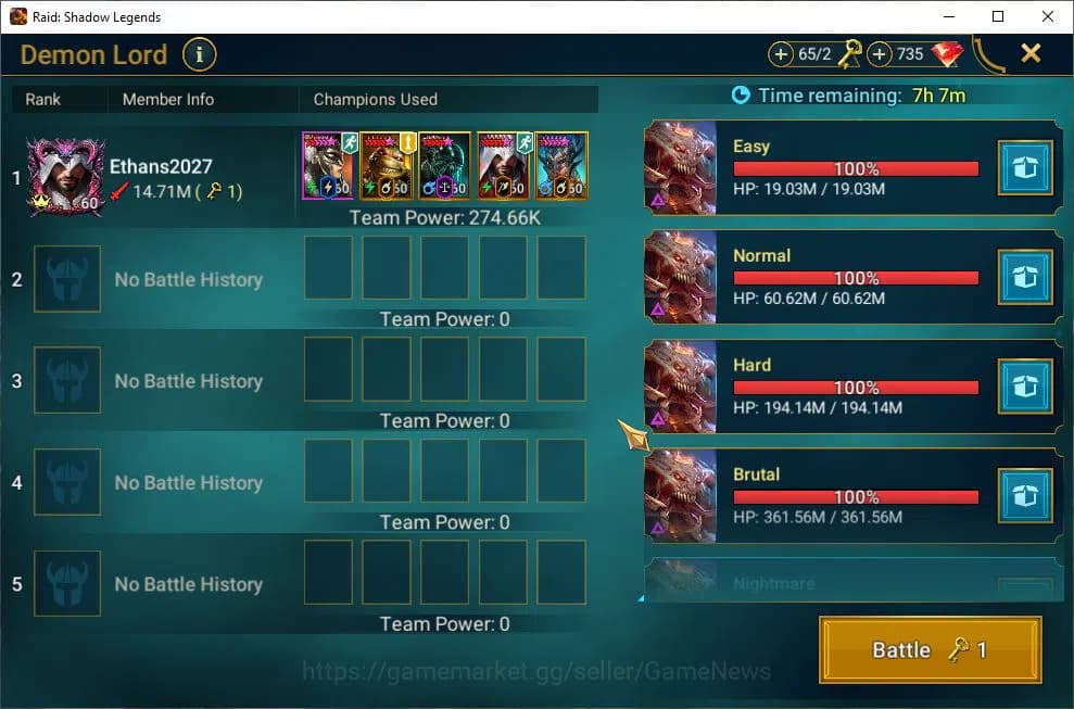 Raid: Shadow Legends Accounts Lv28 343K Power|16 Legend(Ninja,Praeva,Wukong,Arta image 2