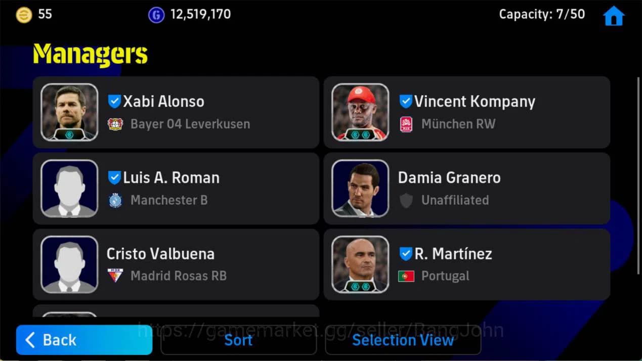 eFootball Accounts Android,PWR 3194,Gerrard epc,messi Barca,villa epc image 7