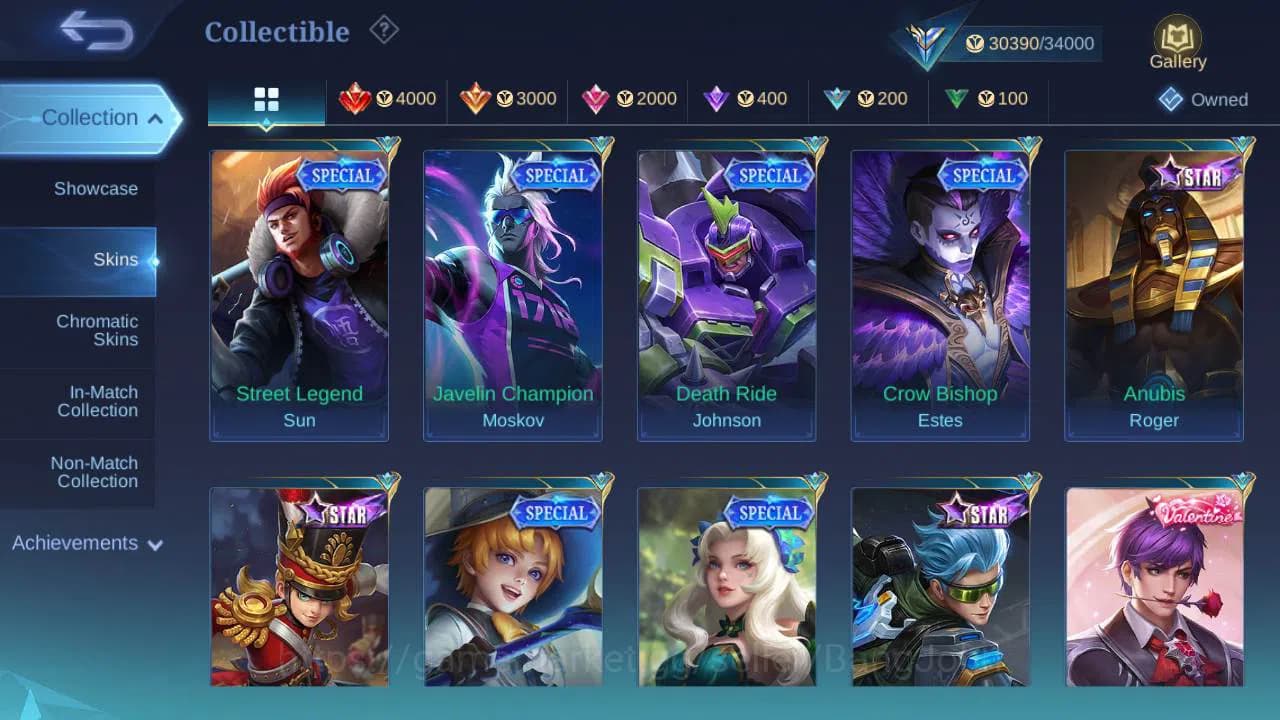 Mobile Legends: Bang Bang Accounts Global, Skin 135, Hero 98|KOF Chou,LB martis,M3 ro image 7