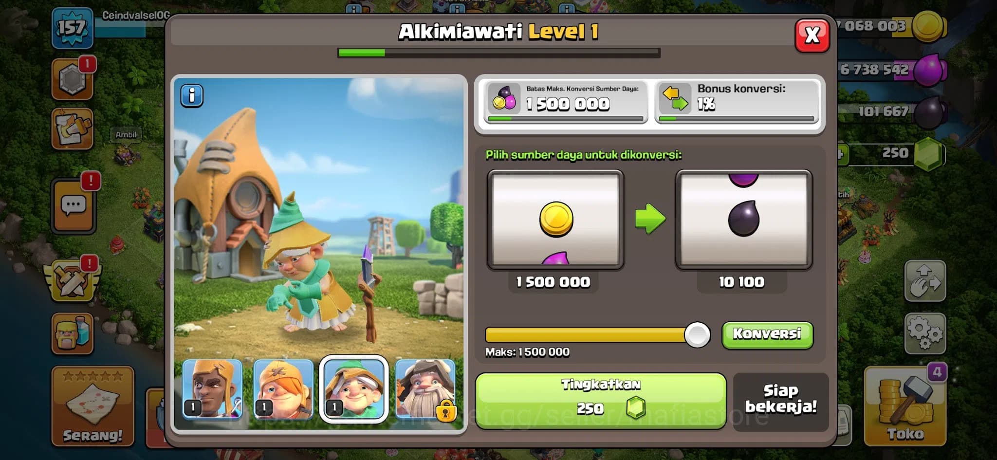 Clash of Clans Accounts HIGH-END TH14 | AQ76 BK65 | Giant Gauntlet 8, Froz image 13