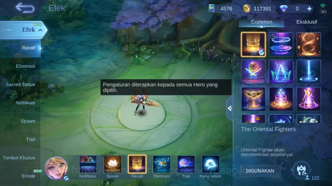 Mobile Legends: Bang Bang Accounts Hero 122 Skin 206 | Champion Joy | KOF Karina | CC image 12