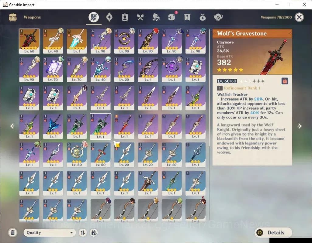 Genshin Impact Accounts ASIA | AR 56 |3 Limited+3(*5Weapon)|Neuvillete,Xil image 3