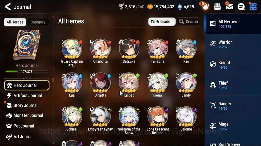 Epic Seven Accounts GLOBAL Unverif|NewEra|7 ML(Salome,EIlynav,HArsetti image 5