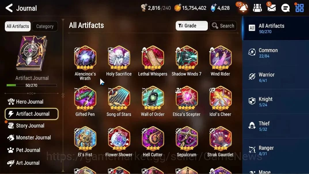 Epic Seven Accounts GLOBAL Unverif|NewEra|7 ML(Salome,EIlynav,HArsetti image 7