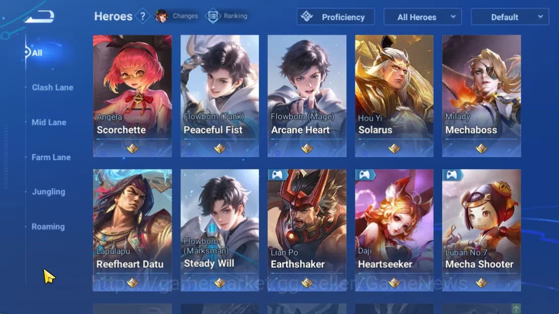 Honor of Kings Accounts Hero 7 |Starter with Legend Skin Selection Chest(D image 1