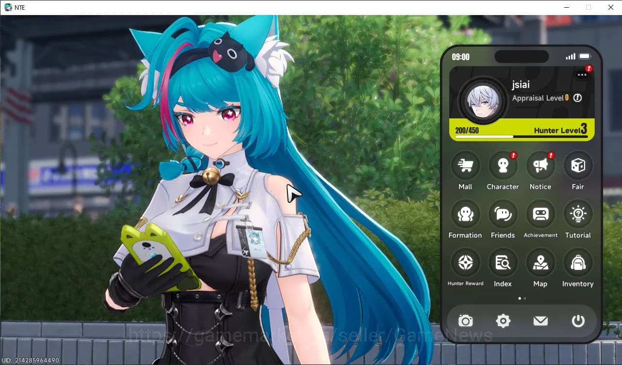 Neverness to Everness Accounts GLOBAL SEA Lvl 3 | 1 SSR Limited Nanally + 5 SR [S image 2