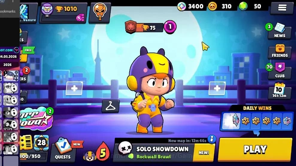 Brawl Stars Accounts 1010 Trophy|15 Brawlers 3 Max Lv [Penny,Nita,Shell image 2