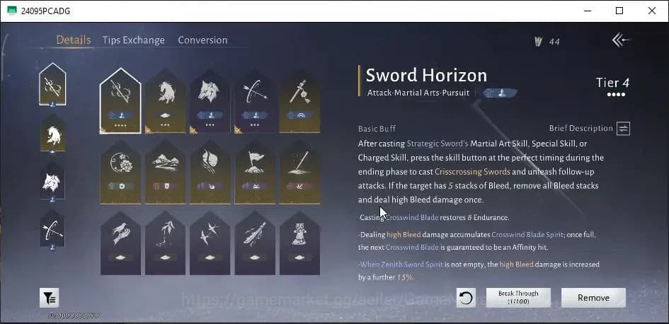 Where Winds Meet Accounts GLOBAL|Lv 93|GS 21K|302 Exho+2,5K Jade|Blazing pas image 8