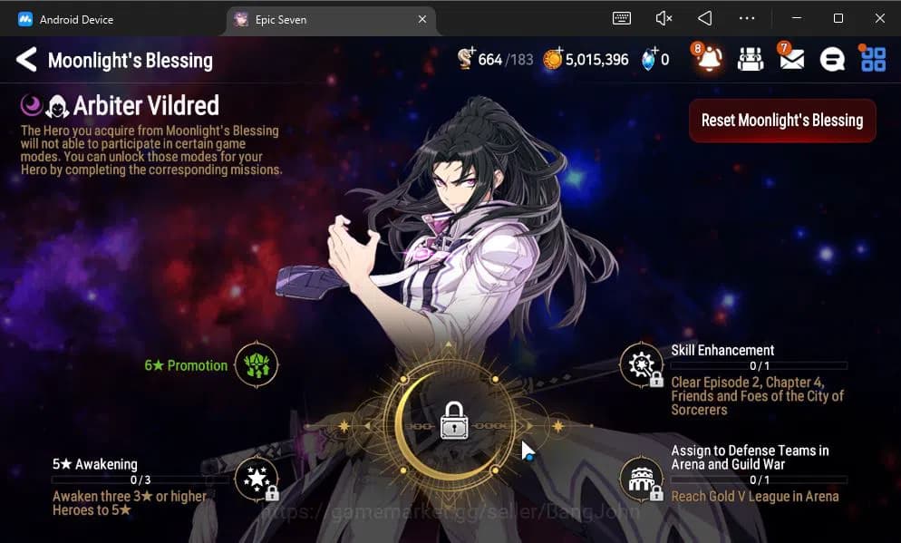 Epic Seven Accounts GLOBAL UNVERIF|New Era+MoR Lv6|2 ML(BArunka,Urban image 10