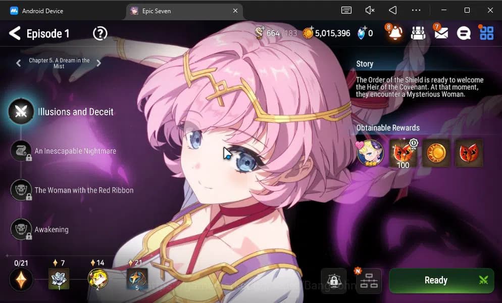 Epic Seven Accounts GLOBAL UNVERIF|New Era+MoR Lv6|2 ML(BArunka,Urban image 15