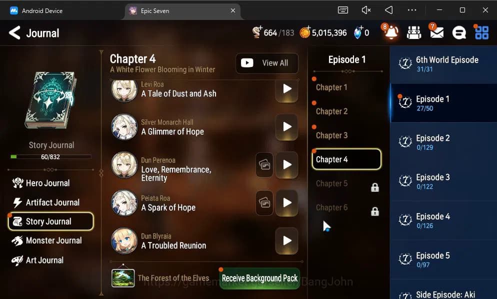 Epic Seven Accounts GLOBAL UNVERIF|New Era+MoR Lv6|2 ML(BArunka,Urban image 19