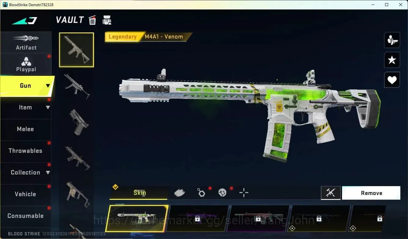 Blood Strike Accounts ASIA| ULTRA STRIKER: JET-Flameborne | LEGENDARY GU image 3